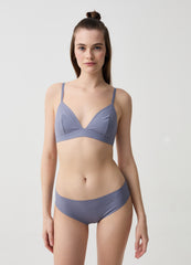 Ovs The Nude Seamless Briefs In Ribbed Microfibre