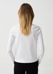 Ovs Essential Cotton T-Shirt With Long Sleeves