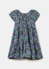Ovs Cotton Dress With Floral Pattern