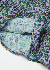 Ovs Cotton Dress With Floral Pattern