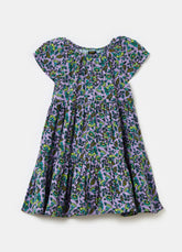 Ovs Cotton Dress With Floral Pattern