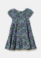 Ovs Cotton Dress With Floral Pattern
