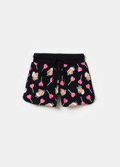 Ovs Cotton Shorts With Tom & Jerry Print