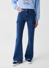 Ovs Flare-Fit Cargo Jeans
