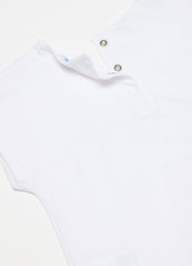 Ovs Cotton T-Shirt With Broderie Anglaise Insert