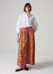 Ovs Long Dress With Paisley Print