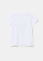 Ovs T-Shirt With Glitter Details And Print