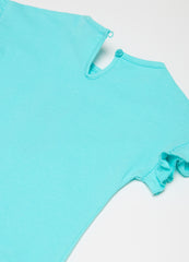 Ovs T-Shirt With Flounce And Fruit Print