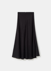 Ovs Contemporary Long Skirt In Linen And Viscose