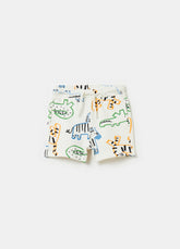 Ovs French Terry Shorts With Print