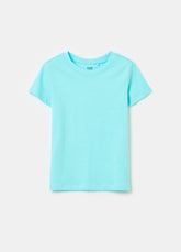 Ovs Cotton T-Shirt With Round Neck