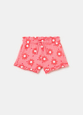 Ovs Shorts With Print And Drawstring