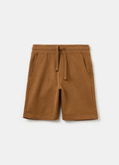 Ovs Fleece Bermuda Shorts With Drawstring