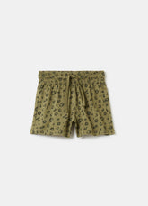 Ovs Shorts With Speckled Print