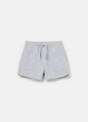 Ovs Fleece Bermuda Shorts With Drawstring And Pockets