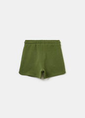 Ovs Fleece Bermuda Shorts With Pockets And Drawstring