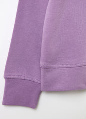 Ovs Full-Zip Sweatshirt In Solid Colour French Terry