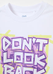 Ovs Printed Cotton T-Shirt