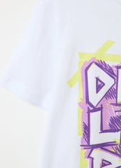 Ovs Printed Cotton T-Shirt