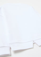 Ovs Sweatshirt With Minnie Mouse And Daisy Duck Print With Diamantés