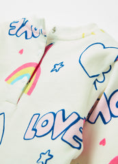 Ovs French Terry Jogging Set With Print