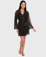 Isla & Evie Mesh Midi Robe