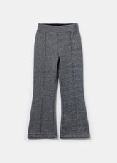 Ovs Stretch Flare-Fit Treggings With Lurex