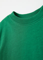 Ovs Solid Colour T-Shirt In Organic Cotton