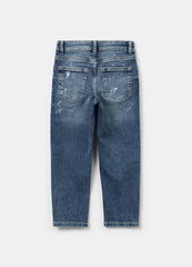 Ovs Five-Pocket Jeans With Abrasions