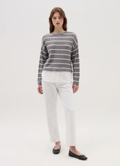 Ovs Long-Sleeved T-Shirt With Micro Waffle Weave