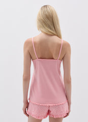 Ovs Organic Cotton Pyjamas With Hearts Print