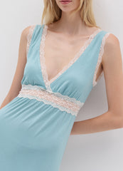Ovs Sleeveless Nightdress With Lace