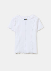 Ovs Stretch Cotton T-Shirt With Applications