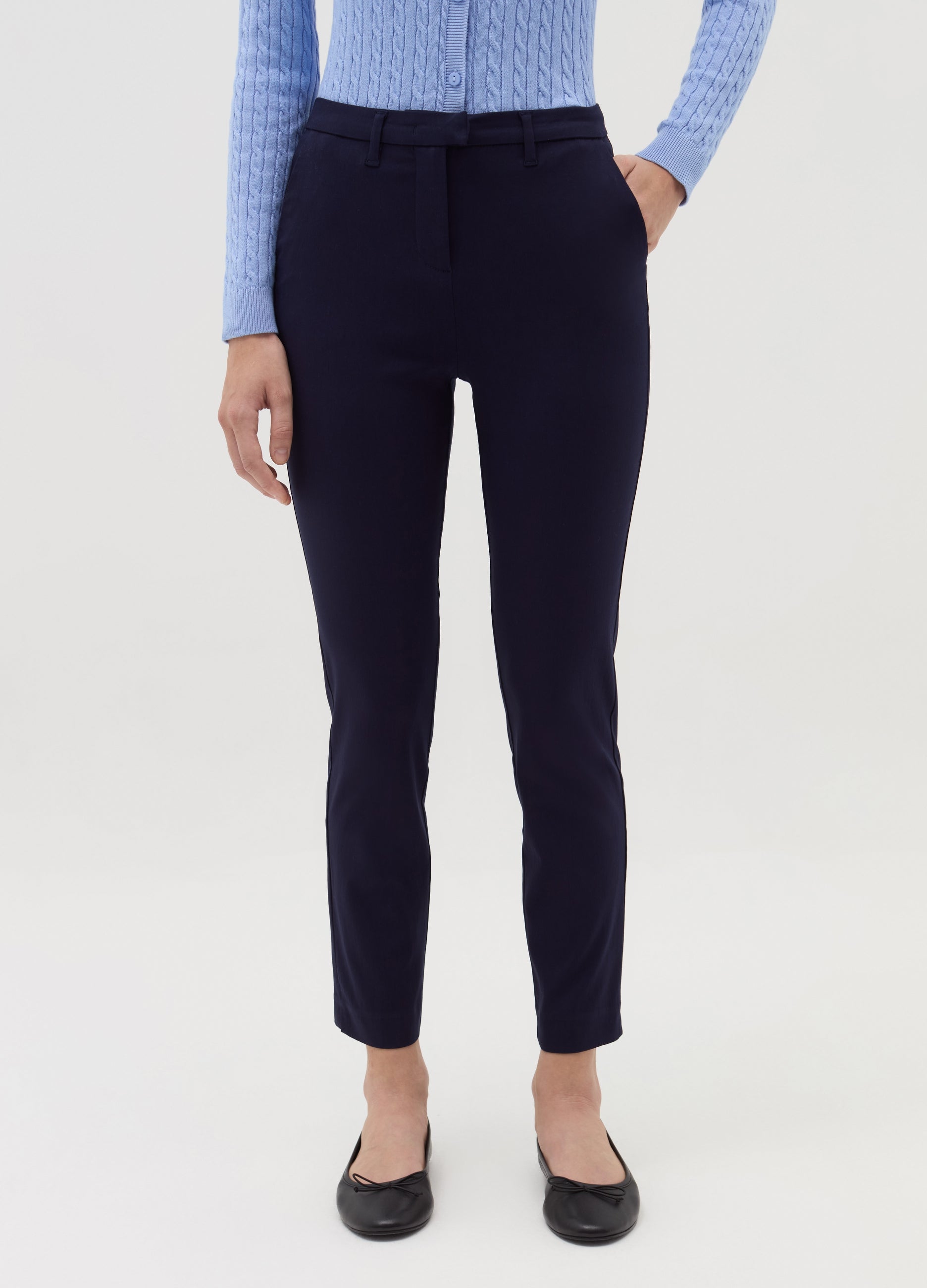 Ovs Stretch Chino Trousers Ovs Stretch Chino Trousers