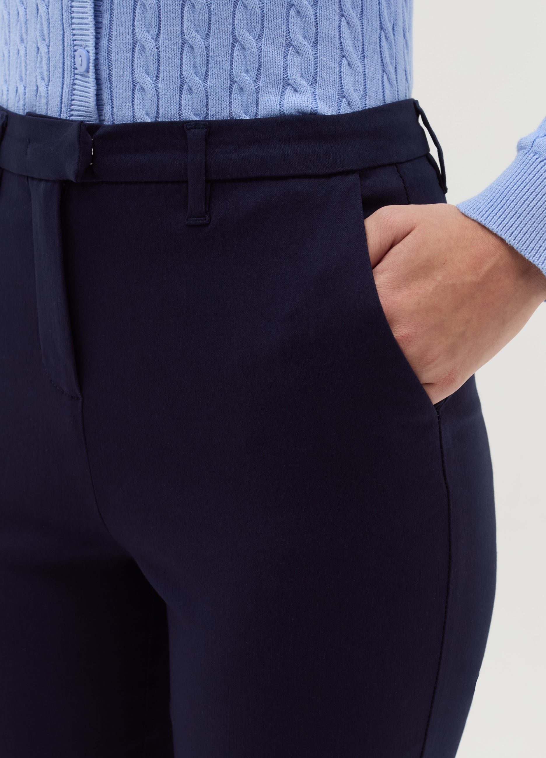 Ovs Stretch Chino Trousers Ovs Stretch Chino Trousers