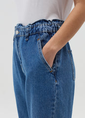 Ovs Paper Bag Jeans With Pockets