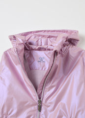 Ovs Short Shiny-Effect Waterproof Jacket