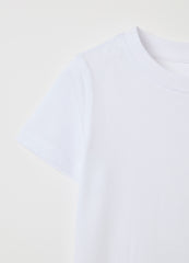 Ovs Organic Cotton T-Shirt With Round Neck