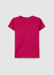 Ovs Organic Cotton T-Shirt With Round Neck