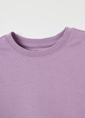 Ovs Organic Cotton T-Shirt With Round Neck