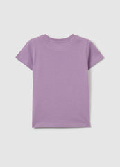 Ovs Organic Cotton T-Shirt With Round Neck
