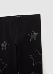 Leggings With Stars And Studs