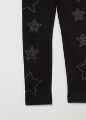 Leggings With Stars And Studs