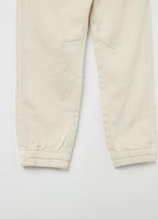 Ovs Stretch Cotton Joggers With Drawstring
