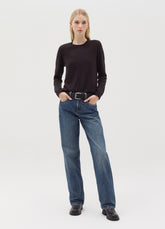 Ovs Top With Long Sleeves And Round Neck