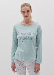 Ovs Long Pyjamas With Small Stars Print