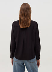 Ovs Solid Colour Viscose Shirt