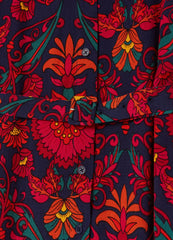 Ovs Long Shirt Dress With Print