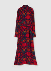 Ovs Long Shirt Dress With Print