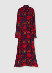 Ovs Long Shirt Dress With Print